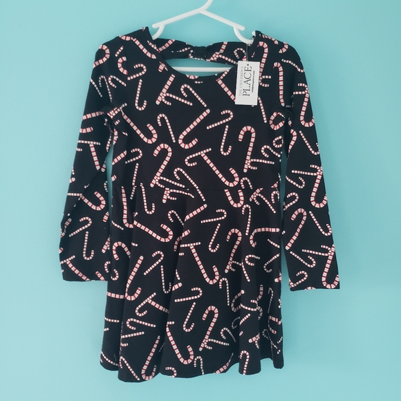 children's place candy cane dress